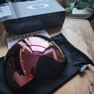 NIB Oakley Replacement Lens Flight Deck L Matte Black Rosw Gold